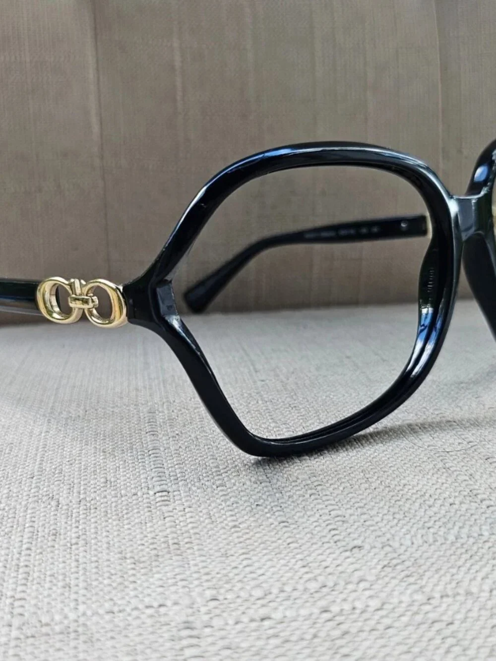 Coach Women Eyeglasses Frame Black Big Face Eyewear HC8145 L948 Glasses Frame